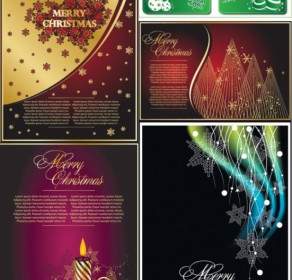 Classic Christmas Background Vector