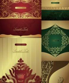 Classic European Pattern Background Vector