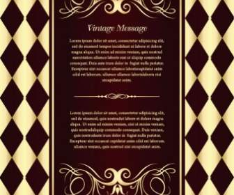 Classic European Pattern Background Vector