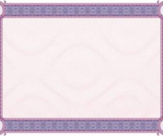 Classic Pattern Border Security Vector