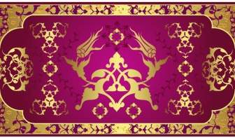 Classical Gold Pattern Pattern Vector