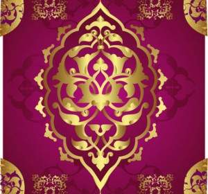 Classical Gold Pattern Vector
