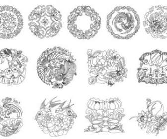 Classical Patterns Vector