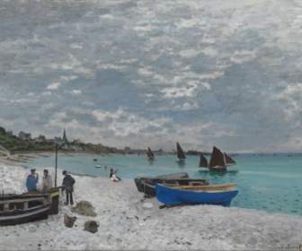 Claude Monet Céu Nuvens