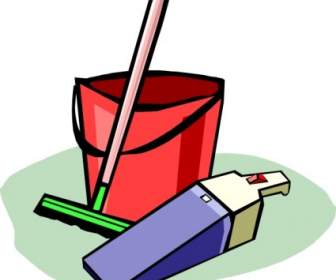 Cleaning Tools Clip Art