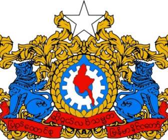 Wappen Von Myanmar-ClipArt