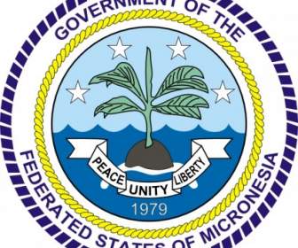 Brasão De Armas Dos Estados Federados Da Micronésia Clip-arts
