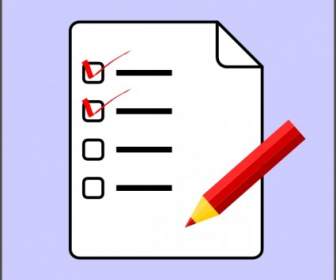 Bacalhau Fsfe Checklist ícone Clip-art