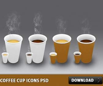 コーヒー カップ アイコン無料 Psd ファイル
