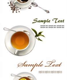 Coffee Tea Lemon Tea Vector