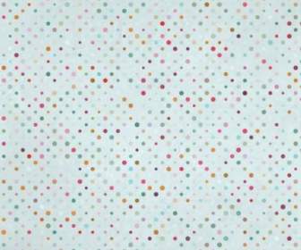 Color Dots Pattern Vector Background