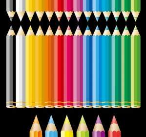 色鉛筆ベクトル