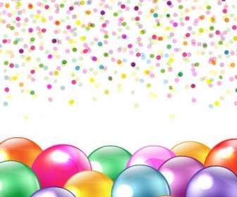 Colored Balloons Vector