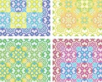 Colored Pattern Background Vector