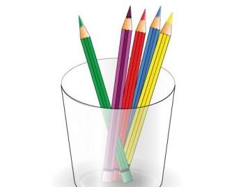 彩色的鉛筆