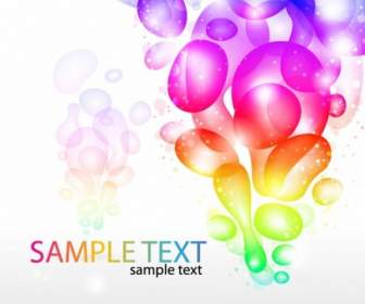 Colorful Abstract Background Vector Graphic