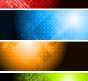 Colorful Banner Banner01 Vector