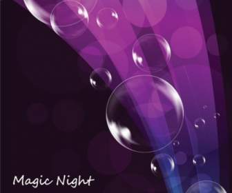 Colorful Bubble Background Vector