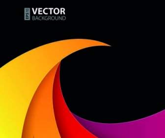 Warna-warni Kreatif Geometri Vektor Background003
