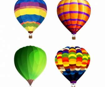 Renkli Sıcak Hava Balonu