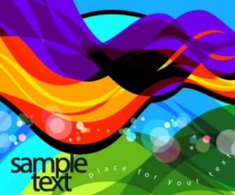 Colorful Illustration Background Vector