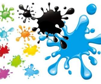 Colorful Ink Vector