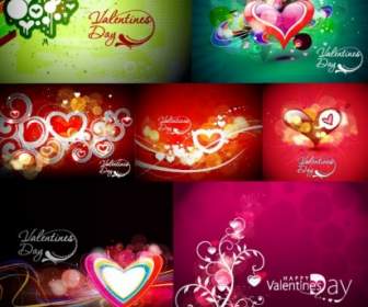 Colorful Love Card Vector