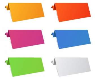 Colorful Origami Paper Sheets