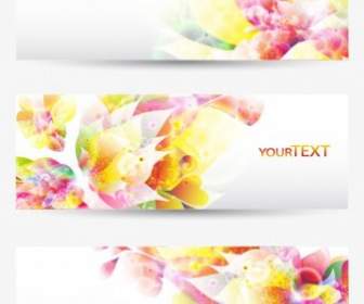 Colorful Patterns Banner01vector