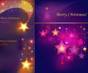 Colorful Stars Background Vector