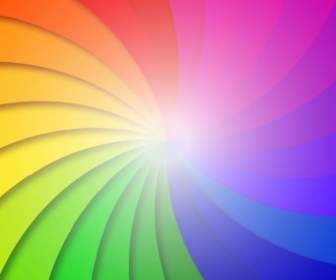 Colorful Swirl Background Vector Illustration