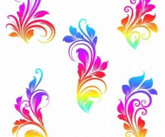 Colorful Swirls Vector Graphics