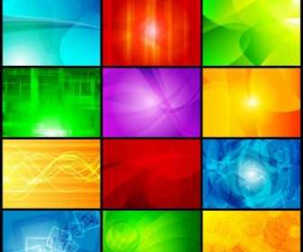 Colorful Vector Background Collection