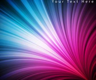 Colorful Vector Background Color Of The Beam