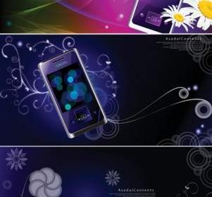 Colorful Vector Background Dream Phone Patterns