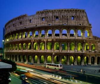 Colosseum Wallpaper Italia Dunia