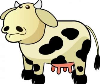 Clipart De Vacas De Cor