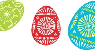 Warna Paskah Telur Clip Art
