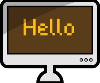 Computer Lcd Screen Clip Art