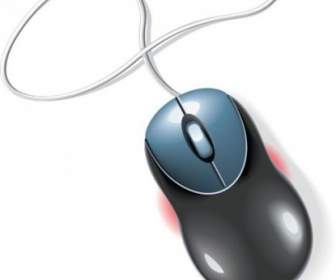 Illustrazione Vettoriale Del Mouse Di Computer