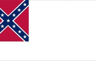 Bandiera Nazionale Confederata Dal Mai A Mar ClipArt