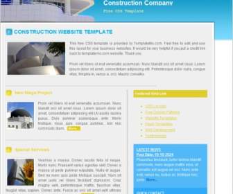 Construction Company Template