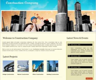 Construction Company Template