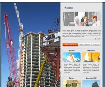 Constructional Company Template