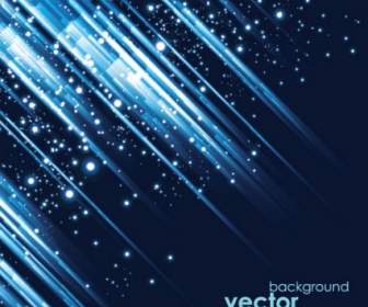 Cool Blue Background Vector Glare
