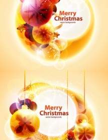 Cool Christmas-Symphonie Von Licht Vektor Hintergrund