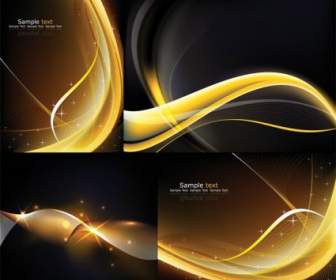 Cool Dynamic Light Vector Background