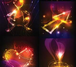 Cool Vector Graphics Symphony Of Light