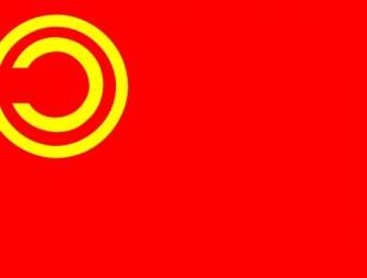 Copyleft Commie Flag Clip Art
