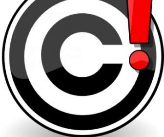 Copyright Problem Clip Art